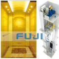 Passenger Elevator Lift with Titanium Gold Stainless Steel